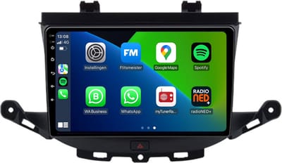 Carplay autoradio voor Opel Astra | Astra K | Astra Turbo | 2015 t/m 2021 | Android 13 | Draadloos Apple Carplay & Android Auto | 2GB + 32GB | 8-Core processor | Davilon | 2025 model | 2015 2016 2017 2018 2019 2020 2021 | Bluetooth & Wifi