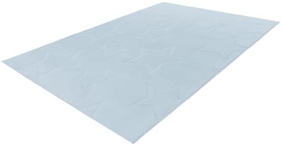 Lalee Bambi Kinderkleedje - Fluffy Tapijt - Speelkleed - Baby Blauw - Extra Zacht - Dromerige Sterren Design