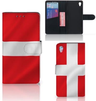 Boekhoesje voor Sony Xperia Z3 Bookstyle Case Denemarken