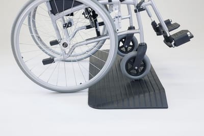 Rubberen Drempelhelling 90cm Breed 8.9cm Hoog voor Huis en Bedrijf