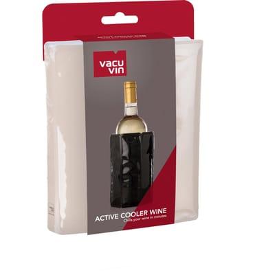 Vacu Vin Active Cooler Wijnkoeler Sand – Flexibele Wijnkoelhoes – Koelt in 5 Minuten – Herbruikbaar
