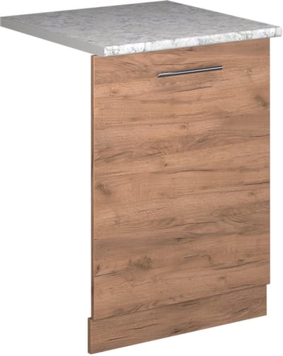 Vicco Fame-Line Vaatwasserfrontpaneel – 60 cm, WB Marmer Krachtige eik goud