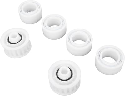 4-pack Zwembadreiniger Geleidewielen, Vervangende Onderdelen, Eenvoudige Installatie, Duurzaam ABS-materiaal, Klimvermogen, Handig Accessoire