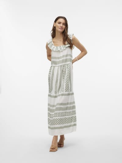 VERO MODA - VMDICTHE SL ANKLE DRESS WVN GA - Dames - Maxi jurken