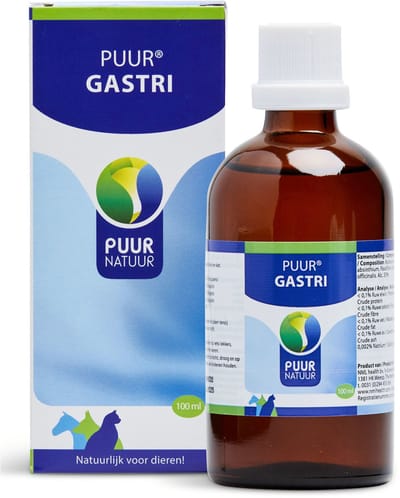 Puur Natuur Gastri - Supplement - Spijsvertering - 100 ml Hond/Kat/Paard