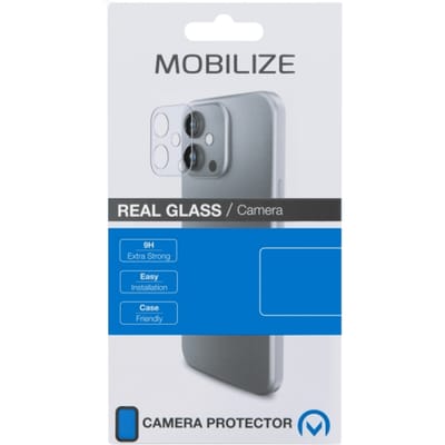 Mobilize Screenprotector geschikt voor Samsung Galaxy S23 Ultra Glazen | Mobilize Camera Protector - Case Friendly