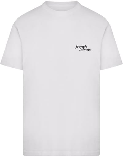 Mister Tee - French Leisure Heren Tshirt - XL - Wit