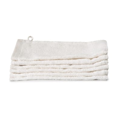 Ten Cate washandjes set (6 stuks) 16x21 wit 100% katoen, 440gsm