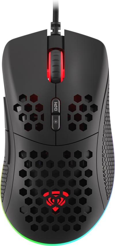 Genesis - NMG-1839 - Krypton 555 - Game muis 8000 DPI Black