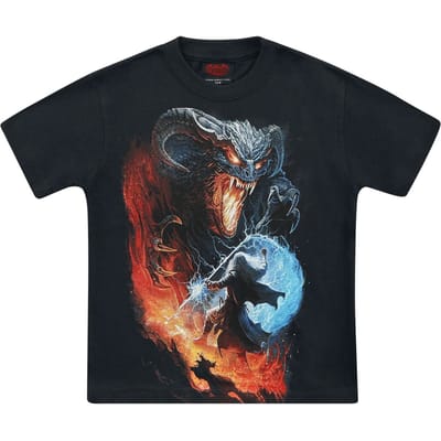 Spiral T-shirt voor kinderen - Kids - Infernal Duel - voor Kinderen - zwart-multicolour