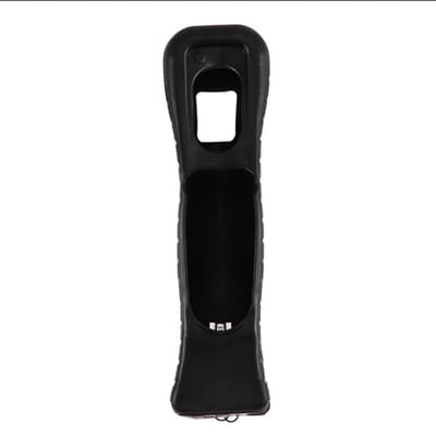Allecto - MotionPlus Sensor Adapter - Wii Afstandsbediening - Zwarte Siliconen Bescherming - Sensor Adapter - Verbeterde Spelervaring - Geschikt vo..