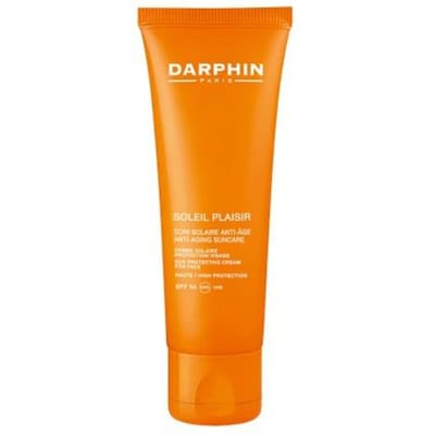 Trekt snel in en plakt niet - Darphin Soleil Plaisir Face Zonnebrand SPF 50