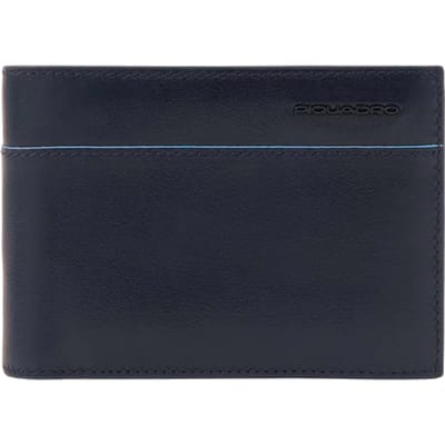 Portemonnee Man Piquadro pu1392b2vr-blauw blauw