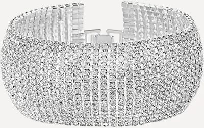 Margot Bardot Amber Armband Silver