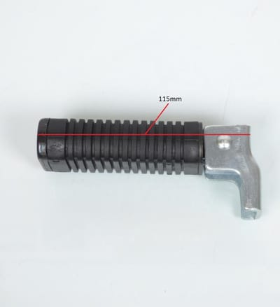 origineel type platte voetkeg voor twee wielen diameter 10mm bevestiging nieuw