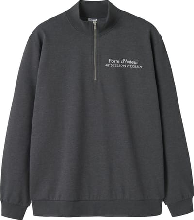 NAME IT - TAMCOX LS HALF ZIP LOGO NOOS - Heren - Vesten