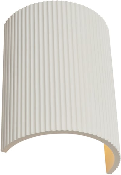 QAZQA plaster - Scandinavisch Wandlamp voor binnen - 1 lichts - D 10 cm - Beige - Woonkamer | Slaapkamer | Keuken
