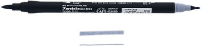 ZIG Art & Graphic Twin Tip brush marker - Dawn Gray