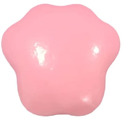 Schattige Crème Kattenpoot Knijpspeeltje Super Squishy Langzaam Terugverend Speeltje Kawaii Plakkerige Taart Kattenpoot Speeltje Nat Zacht Stressverlichtend Cadeau pink