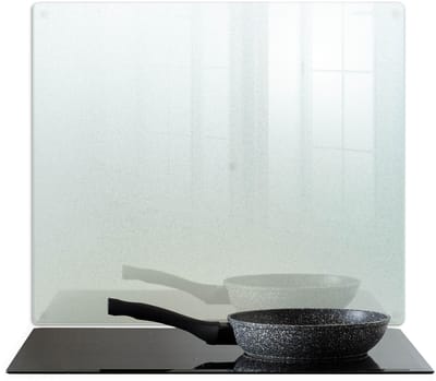 Tulup Afdekplaat Kookplaat - Glazen Afdekplaat Gasfornuis - 60 cm x 52 cm - Afdekplaat Voor Kookplaat - Rechthoekig Afdekplaat Inductiekookplaat - Glazen Afdekplaat Voor Inductie - Afdekplaat Voor Inductie Kookplaat