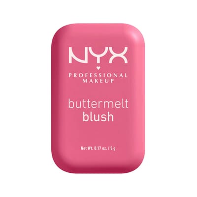 NYX Professional Makeup Buttermelt Blush - Alle huidtypes - Verrijkt met mango-, amandel- en sheaboter - For The Butta - 5 gr