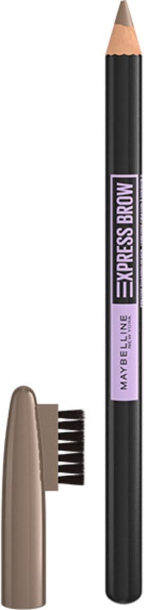 Maybelline New York - Express Brow Shaping Pencil - 01 Blonde - Blond Wenkbrauwpotlood en Borstel