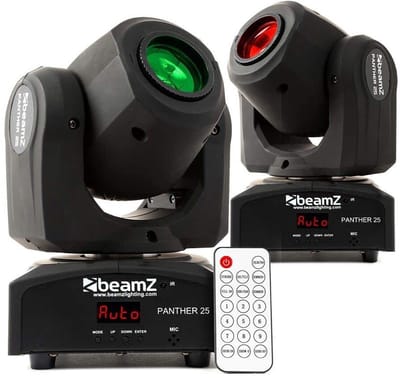 BeamZ Panther 25 LED set van 2 spot moving heads - 12W CREE