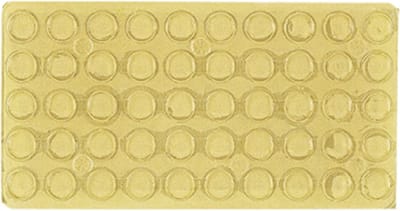Hettich Aanslagdemper zelfklevend transparant dik 17mm rond 8mm