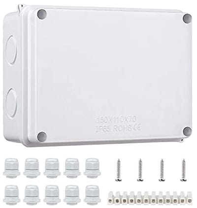 Solidchoice - Waterdichte Elektrische Aansluitdoos IP65 voor Buiten