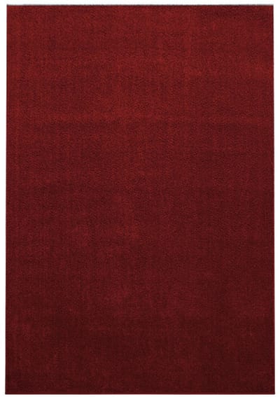 Ata Vloerkleed – Rood – Laagpolig met Vilt Onderkant