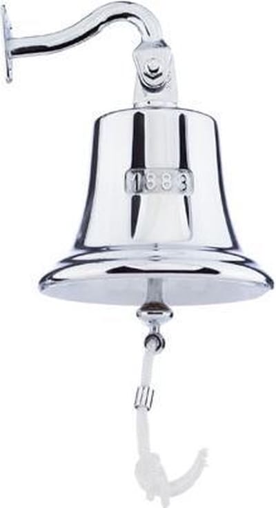 Scheepsbel Foresti & Suardi 1888 | verchroomd | 1,8kg | Ø160mm