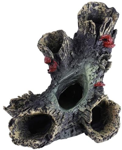 Solidchoice - Dailygoody - Log Hars Boomstam Ornament - Aquarium Decoratie
