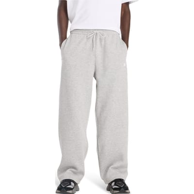 New Balance fleece Broeken Heren - Grijs - Maat L - Katoen Jersey