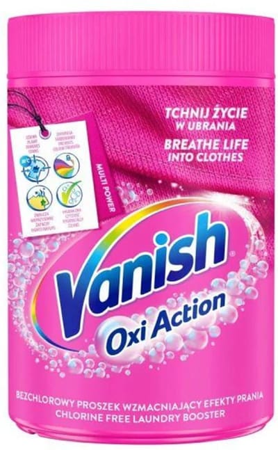Vanish - Oxi Action - Poeder - Vlekverwijderaar voor gekleurde was - 625g