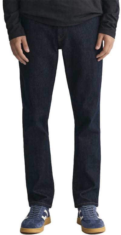 Gant Slim Fit Spijkerbroek Blauw 33 / 34 Man