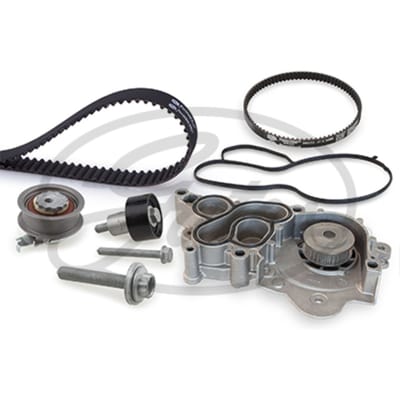 Waterpomp+distributieriem set GATES PowerGrip™ KP25680XS-1