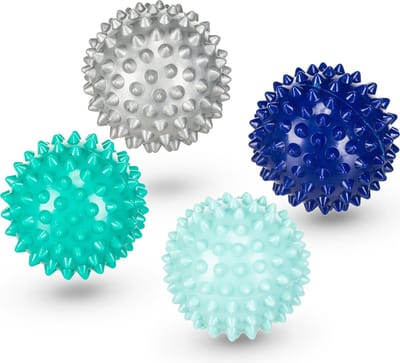 Gymtek® Massageballen Set - Massagebal, Massage Bal, Lacrosse Bal, Triggerpoint Bal - ? 6,5 cm - Ruk en Nek Massage - Hard