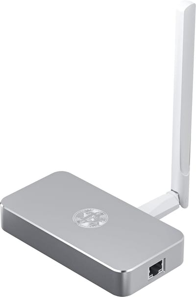 Deeper Connect Mini SE - VPN-router + Universele Advertentieblokker + Ouderlijk toezicht + 7 Lagen Cybersecurity (WiFi netwerk) - APP-relocator (Mining Editie)