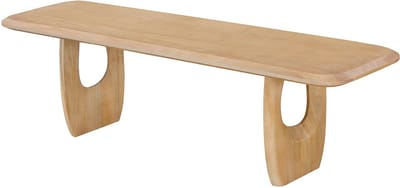 Tv-meubel Braga - 160x45x45cm - Massief Mangohout - Rousseau - TV-meubel - Bruin - Hout