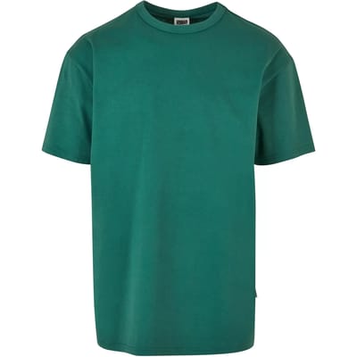 Urban Classics - Organic Basic Heren T-shirt - S - Groen