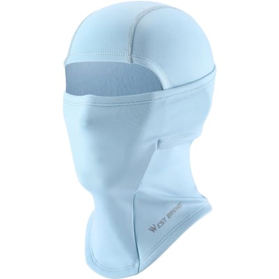 Winter Fleece Warme Gezichtsmuts voor Kind Stofdicht Winddicht Kinderen Gezichtssjaal Nekwarmer voor blauw