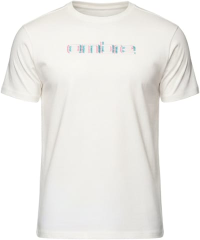 OMBRE T-shirt - Regular Fit - Katoen - Korte Mouw Wit XXL