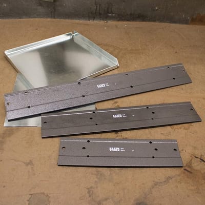 Vouwgereedschap - Metaalbewerking Tool - Plaatwerk Zomen Maken - Twee Vouwdiepten - 24 Inch Lengte - Roestvrij Staal