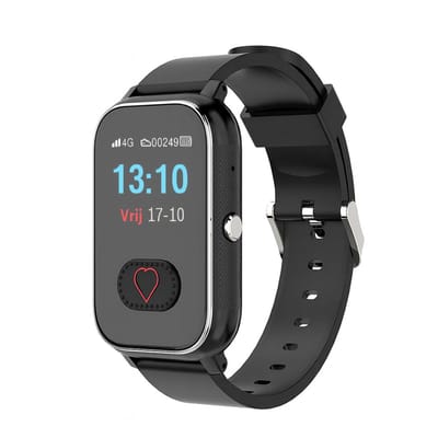WatchToCare Nova GPS Alarmhorloge Dementie Senioren | Één-knop | Valdetectie | 3 Dagen Accu | Zonder Abonnement | IP67 waterdicht.