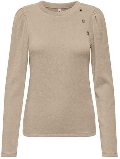Only Nanna Trui Beige S Vrouw