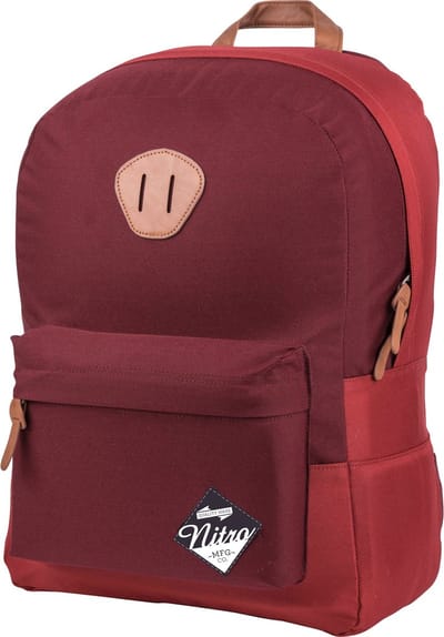 NITRO Vrije tijd rugzak Rugzak met laptopvak Urban Collection Urban Classic Backpack 20L Chili Rood Paars