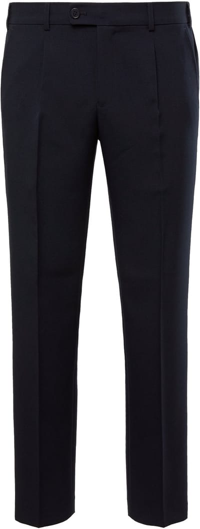 Men Plus - Heren - Broek met Buik-Fit business mix & match - Navy blauw - Maat 26