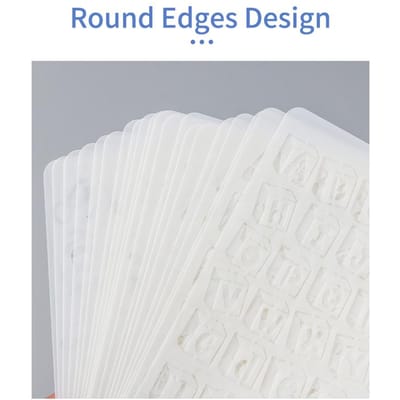 20 stuks B5 Alfabet Letter Cijfer Stencils Tekenen Schilderen PET Templates Herbruikbaar voor Journal DIY Kunst Ambacht Scrapbooking