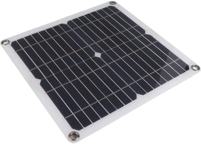 Allecto - Monokristallijn Zonnepaneel Set - Hoge Efficiëntie - 200W 12V - Voor Kamperen en Buitenactiviteiten - Duurzame Energieoplossing - Ideaal ...