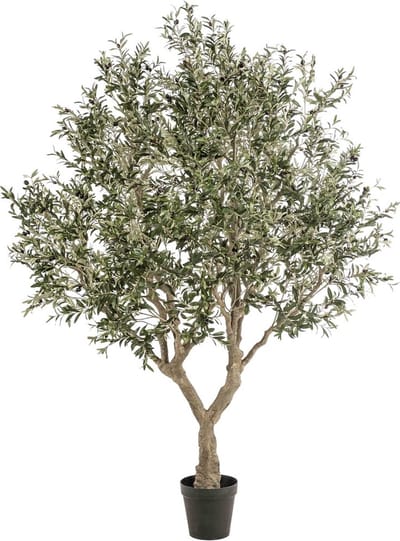 Emerald - Kunstboom Olijfboom 250cm - Kunstplant voor binnen - Kunstboom olijf - Olijfboom kunst